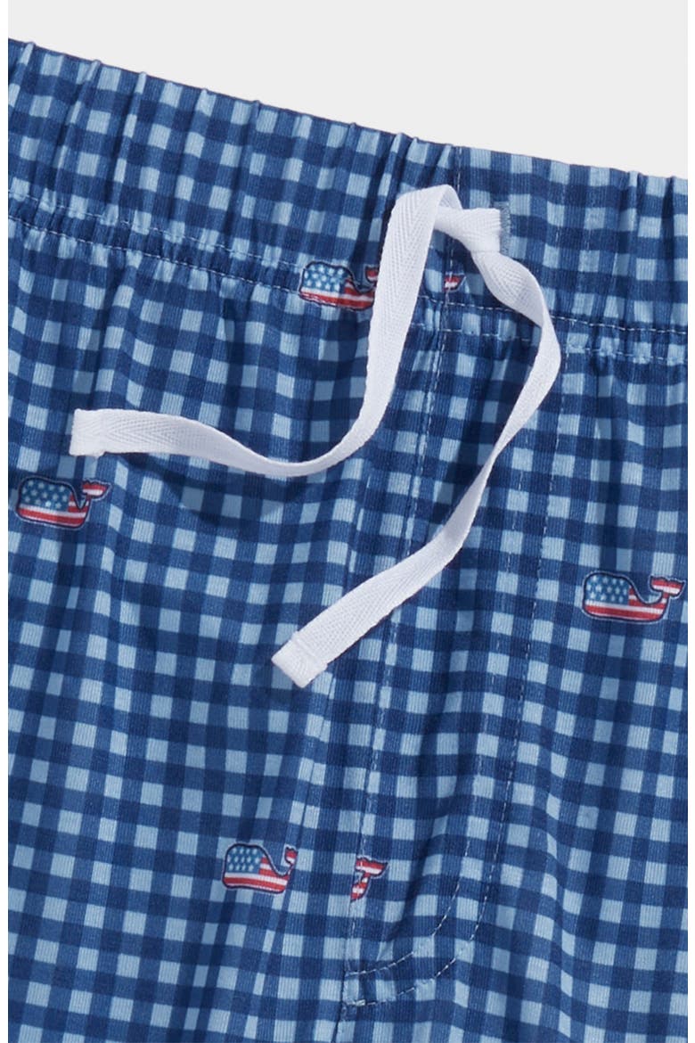Kids' Festive Lounge Pants, Alternate, color, FLAG OCEAN BREEZE