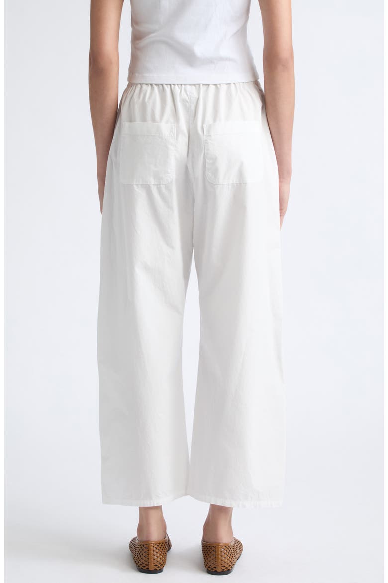 Kyoto Cotton Drawstring Utility Crop Pants, Alternate, color, ICE