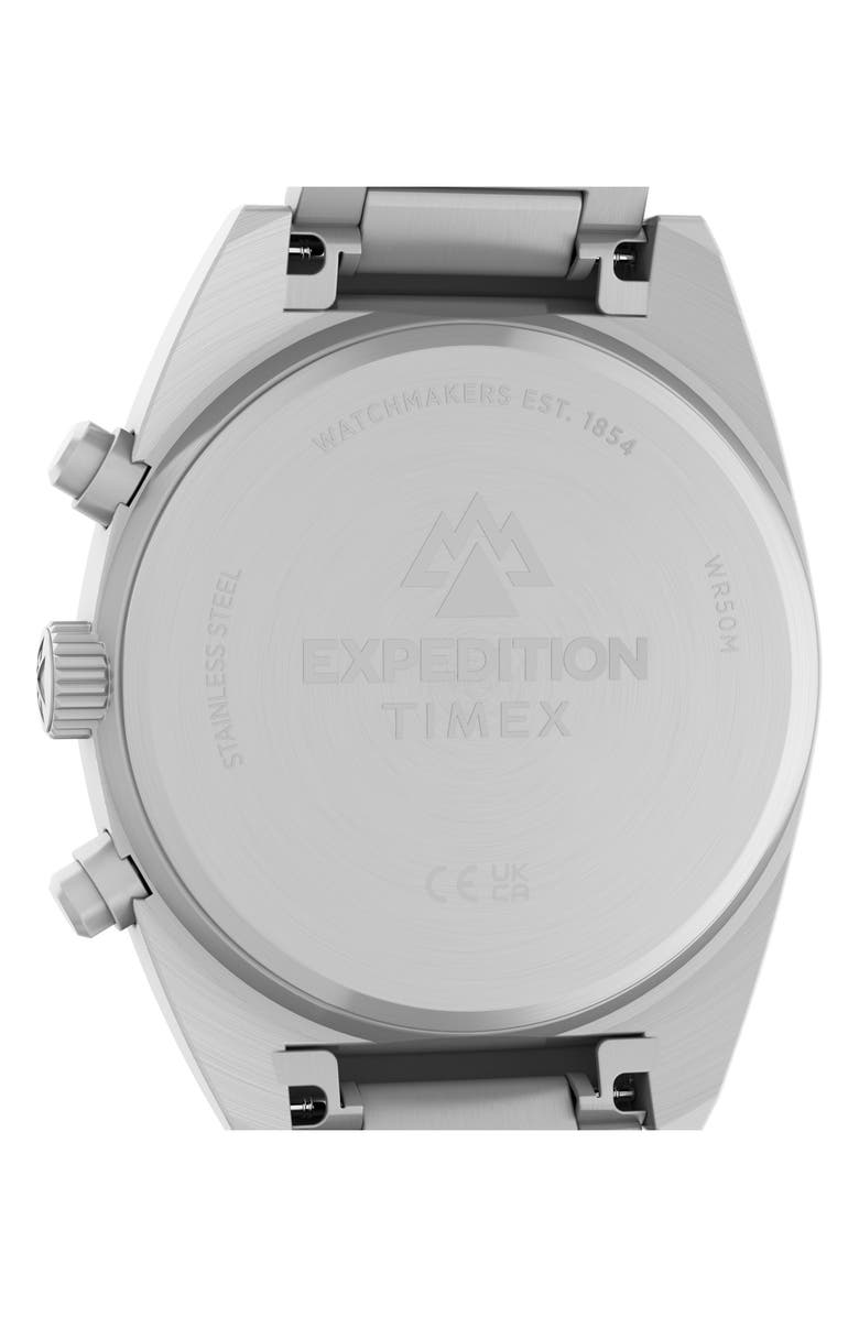 Timex<sup>®</sup> Expedition Capstone Chronograph Bracelet Watch, 41mm, Alternate, color, Silver-Tone