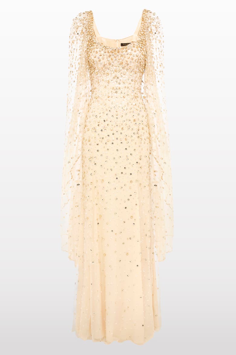 Angel Wing Dress, Alternate, color, Sandy Beach