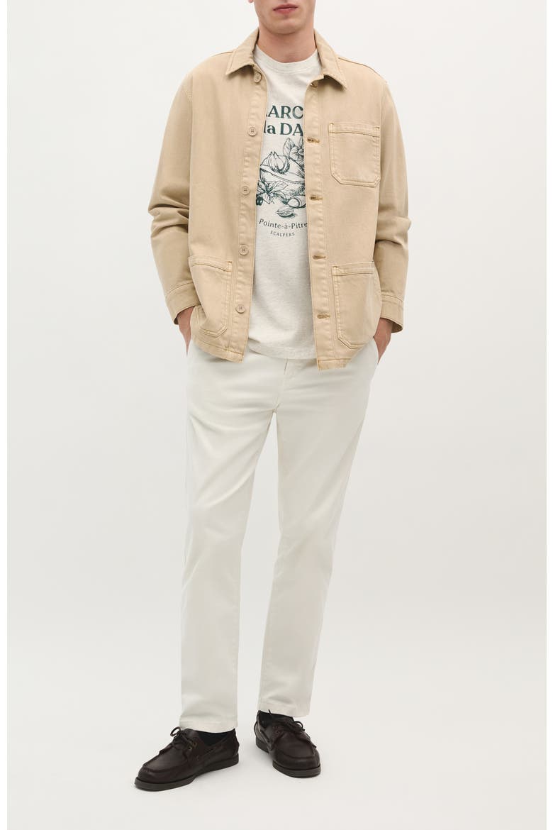 Marché Tee, Alternate, color, Light Grey Melange