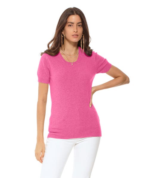 Pure Cashmere Featherlight Knit Tee
