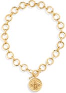 Karine Sultan Queen Bee Pendant Necklace