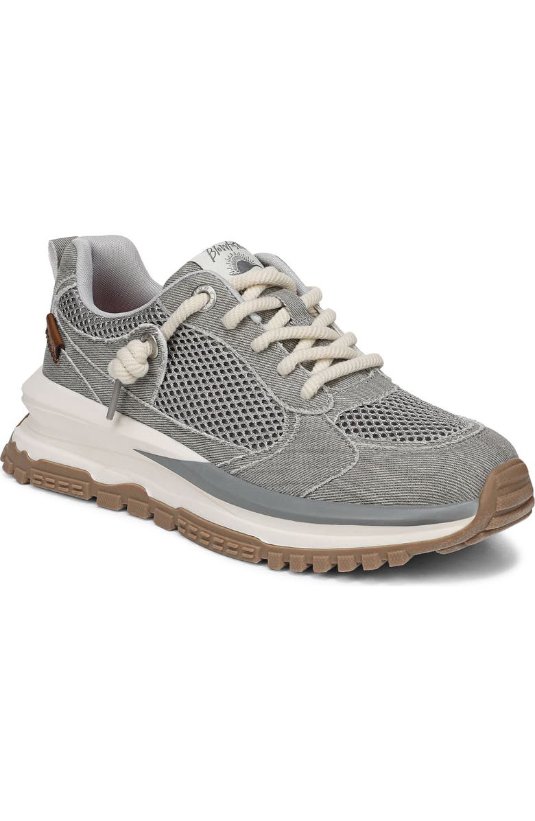 Blowfish Malibu Leotina Trainer Sneaker, Main, color, Marine Grey Canvas