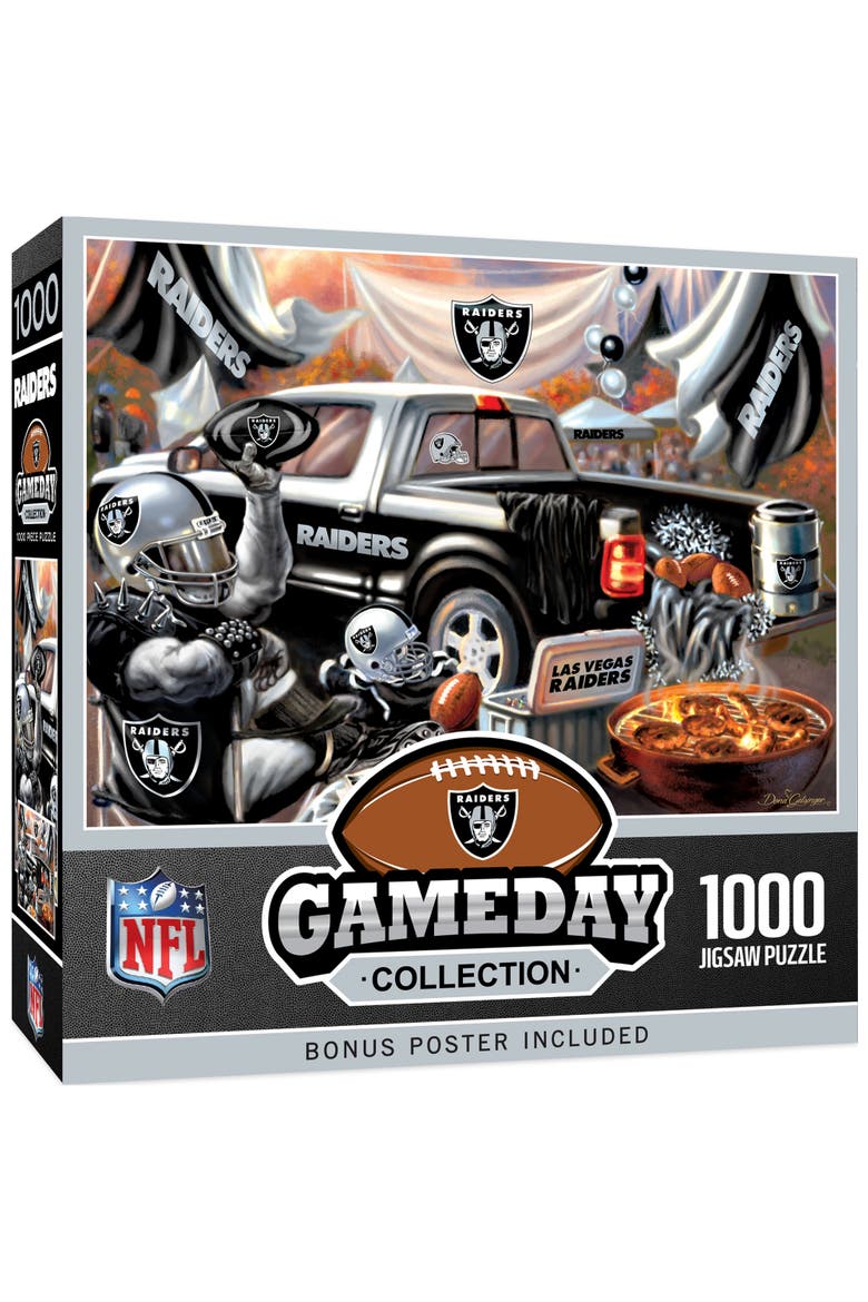 Las Vegas Raiders Gameday 1000pc Puzzle, Main, color, Multicolor