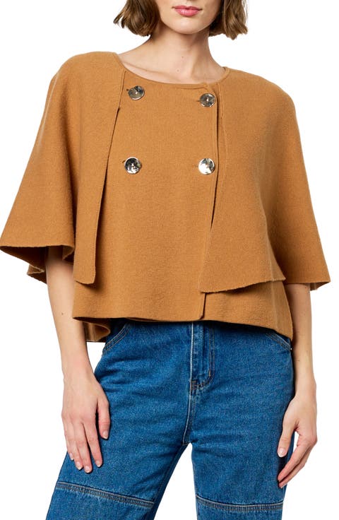 Fanny Double Breasted Crop Top