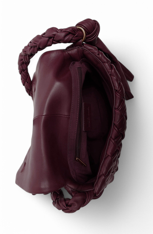 Walter Baker Halston Woven Flap Shoulder Bag