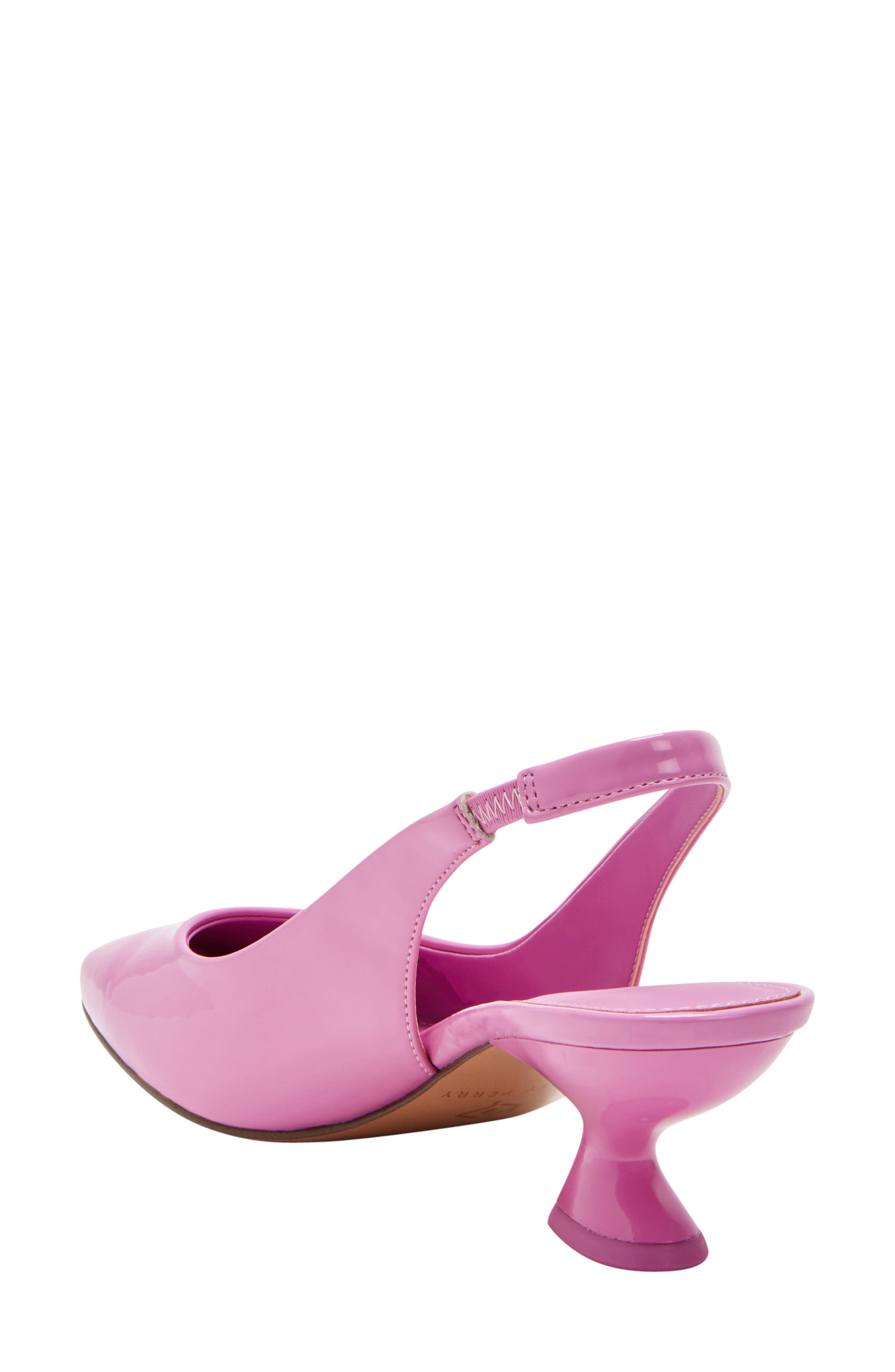 The Laterr Square Toe Kitten Heel Pump, Alternate, color, HOT PINK