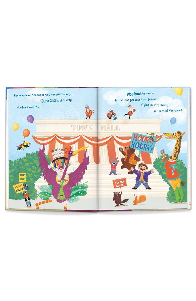 I See Me! 'Super Fantastic Birthday Adventure' Personalized Book, Alternate, color, Blue