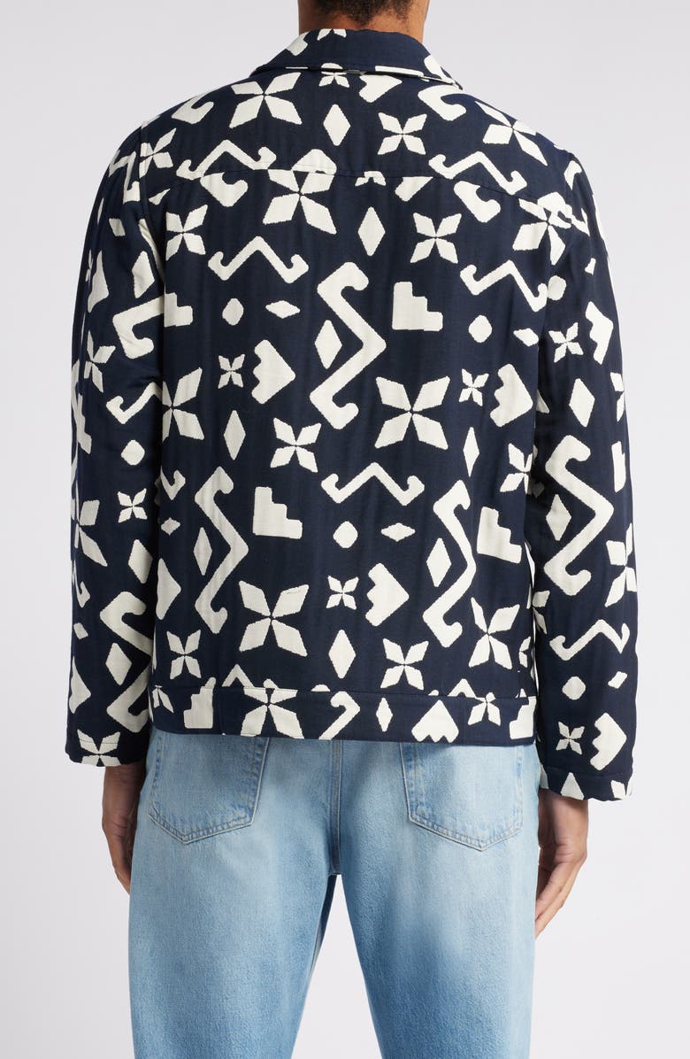 Wax London Iggy Block Geo Jacquard Jacket, Alternate, color,