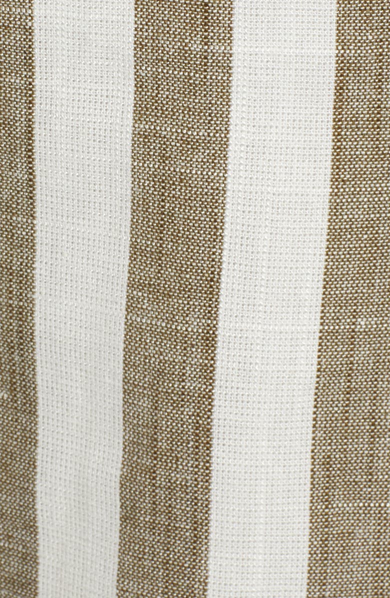 J.O.A. Stripe Cotton & Linen Jumpsuit, Alternate, color,