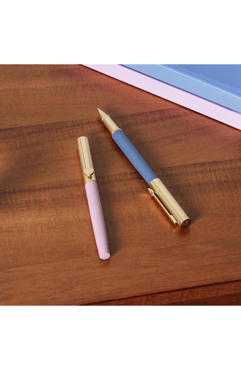 Papier Groove Metallic Set of 2 Rollerball Pens, Alternate, color, 