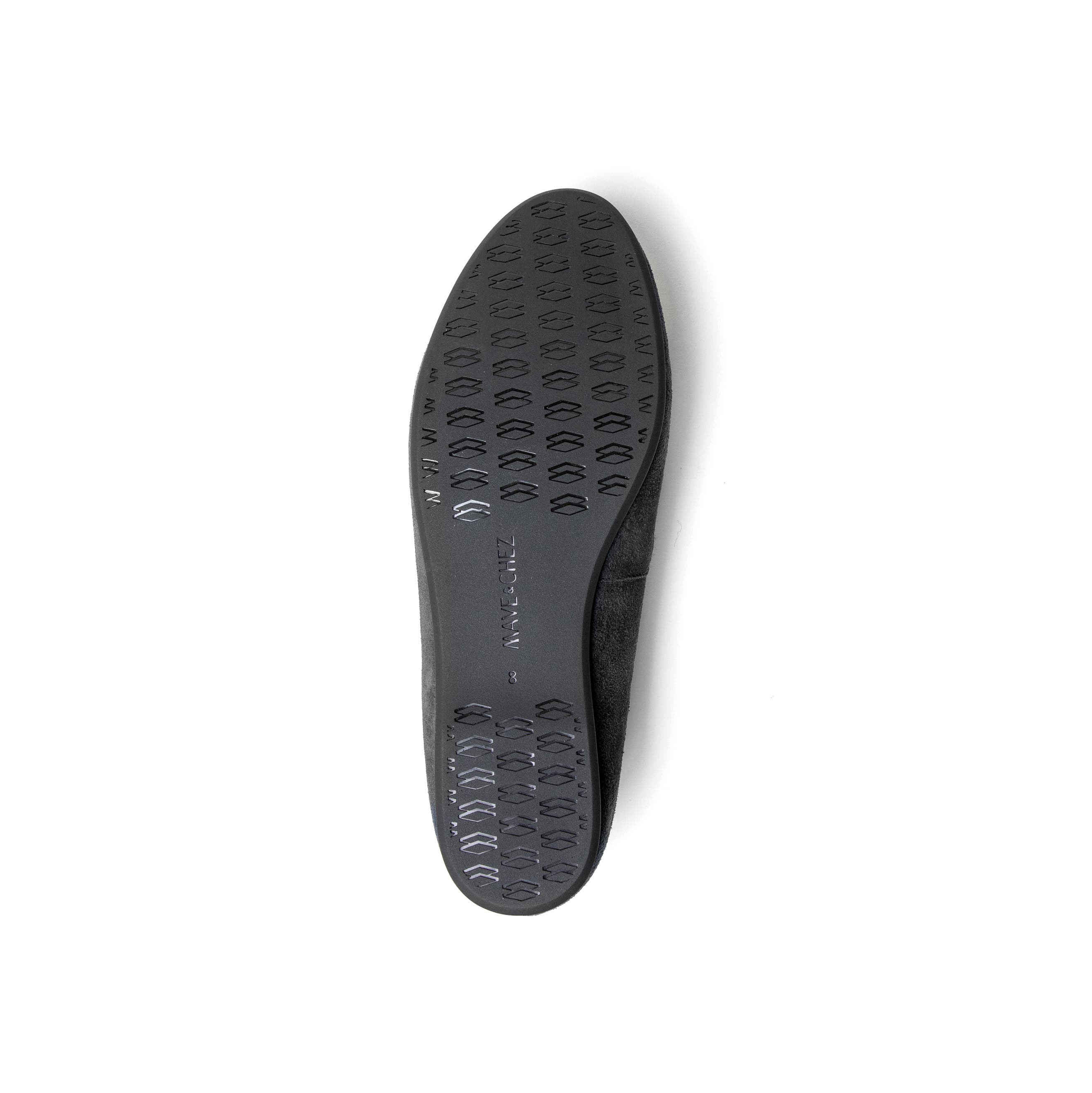 Mave & Chez The Audrey - Arch Support 100% Genuine Shearling, Alternate, color, Black Suede