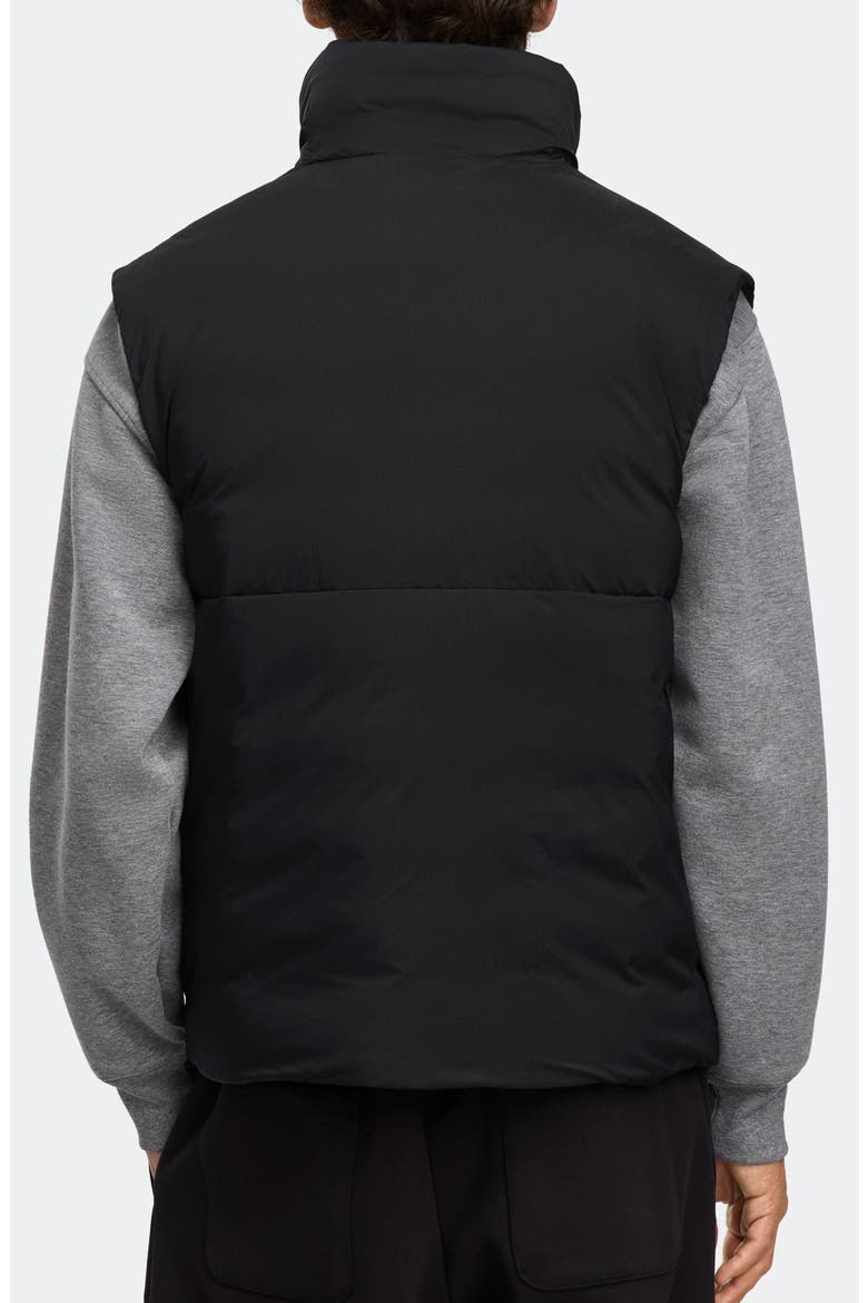 Lodge Packable 750 Fill Power Down Vest, Alternate, color, BLACK - NOIR