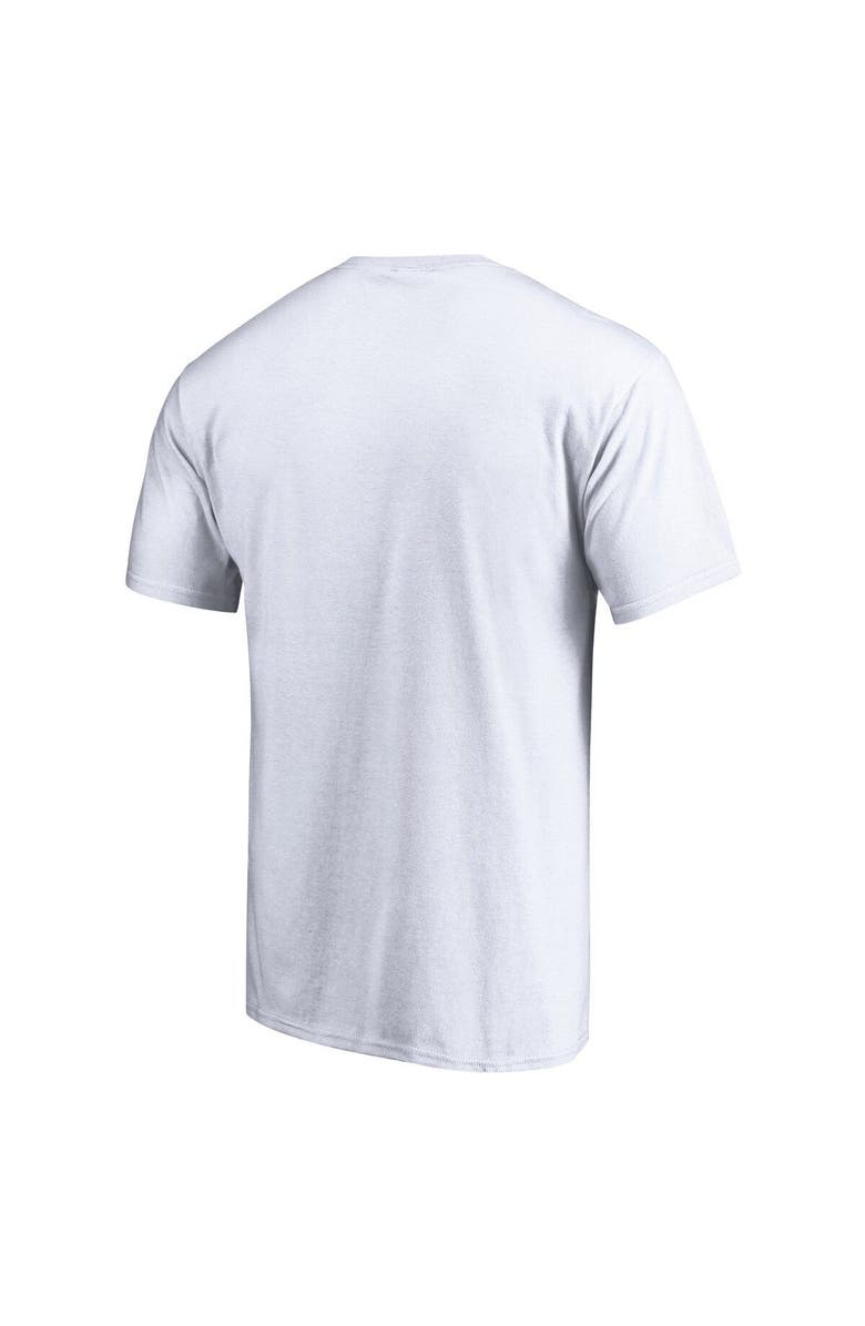 FANATICS Men's Fanatics Branded White Dallas Mavericks Team City Pride T-Shirt, Alternate, color, 