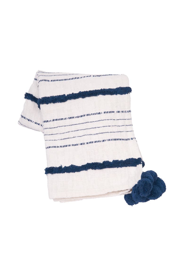 Lee Throw Blankets Collection, Main, color, Navy