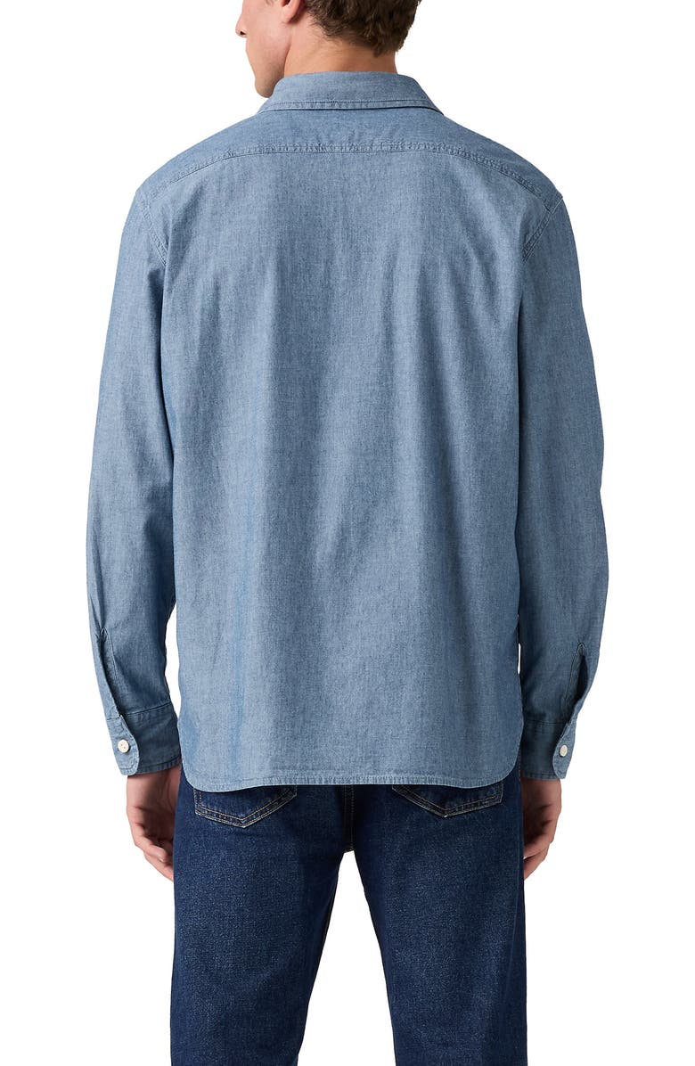Levi's Classic Worker Denim Shirt, Alternate, color, Billie Light Chambray