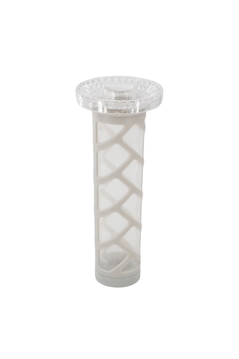 Wrenley 67 Ounce Plastic Cold Brew Coffee Pitcher with Nylon Mesh Filter, Alternate, color, Clear
