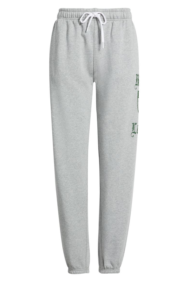 Graphic Fleece Joggers, Alternate, color, LEAGUE HEATHER