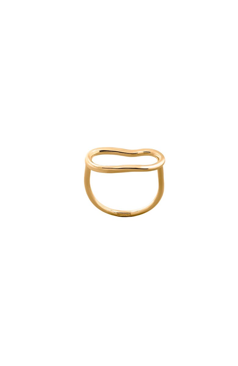 PIERETTI Ninon ring, Alternate, color, Gold Plate