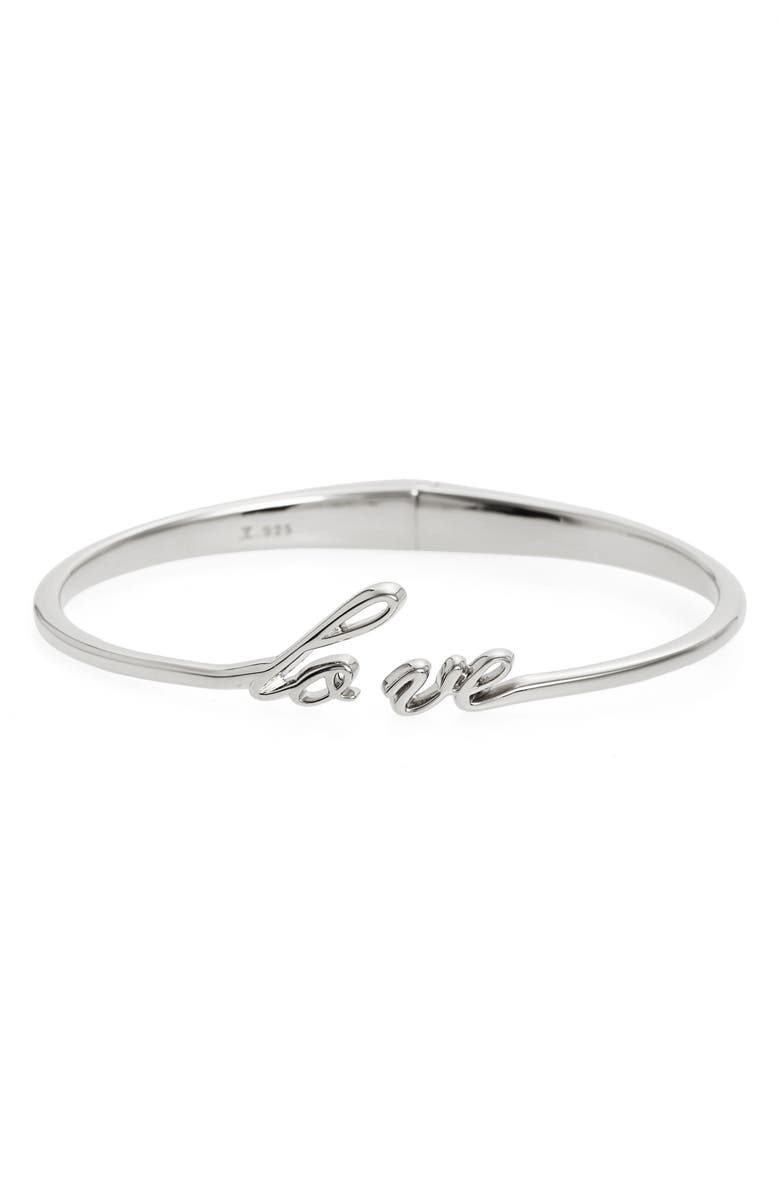 Judith Jack To Love by Love Hinge Bracelet, Main, color, 