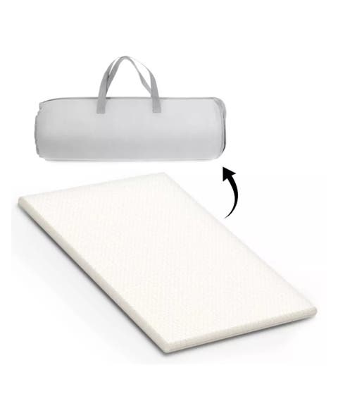 Pack and Play Mattress Washable Waterproof Hypoallergenic Topper