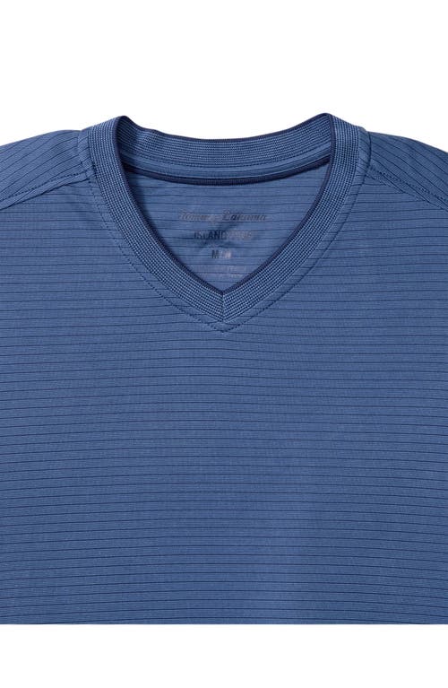 Tommy Bahama Bay Stripe V-neck Islandzone® T-shirt