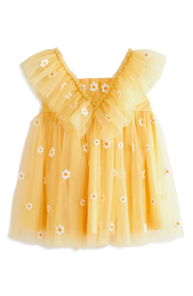 NEXT Kids' Daisy Mesh Dress, Alternate, color,