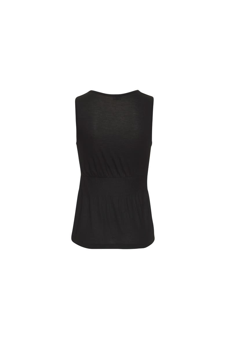 Strap Detail Top, Alternate, color, Black