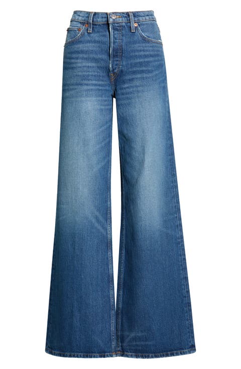 High Waist Wide Leg Jeans