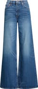 Re/Done High Waist Wide Leg Jeans