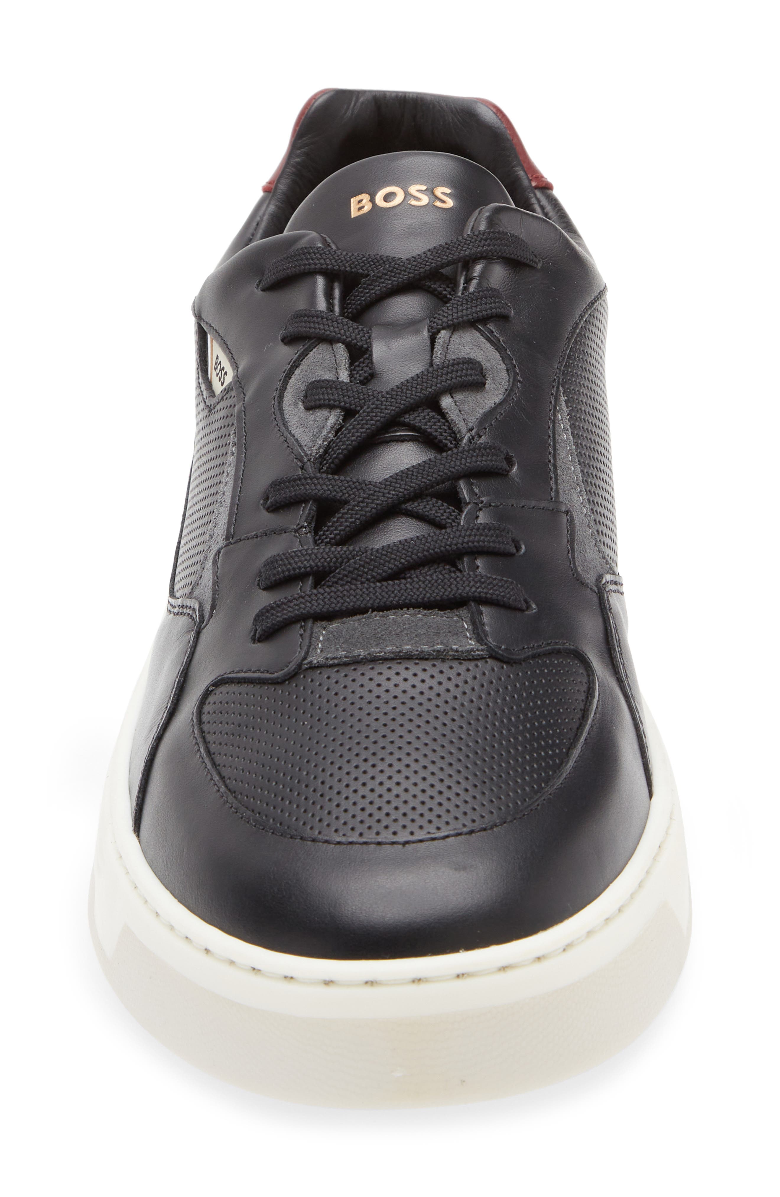 BOSS Baltimore Sneaker, Alternate, color, Black