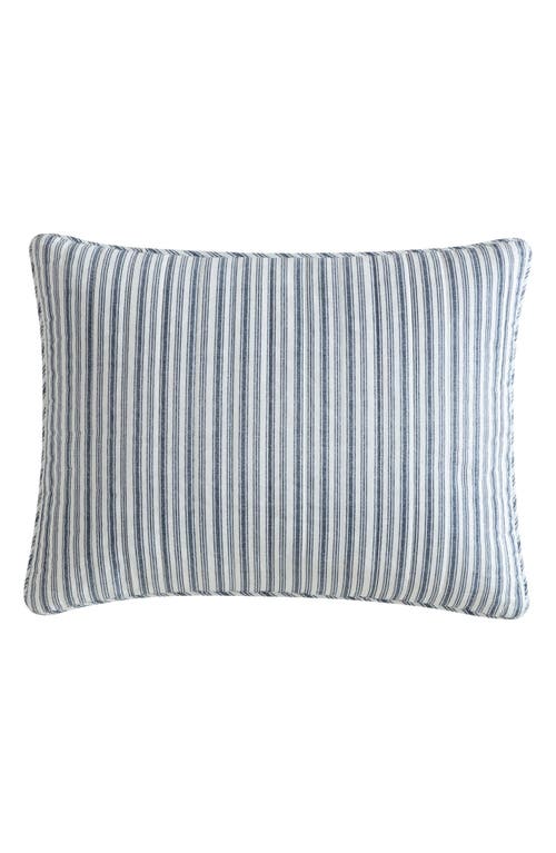Nautica Coleridge Stripe Queen Quilt Set In Dark Blue