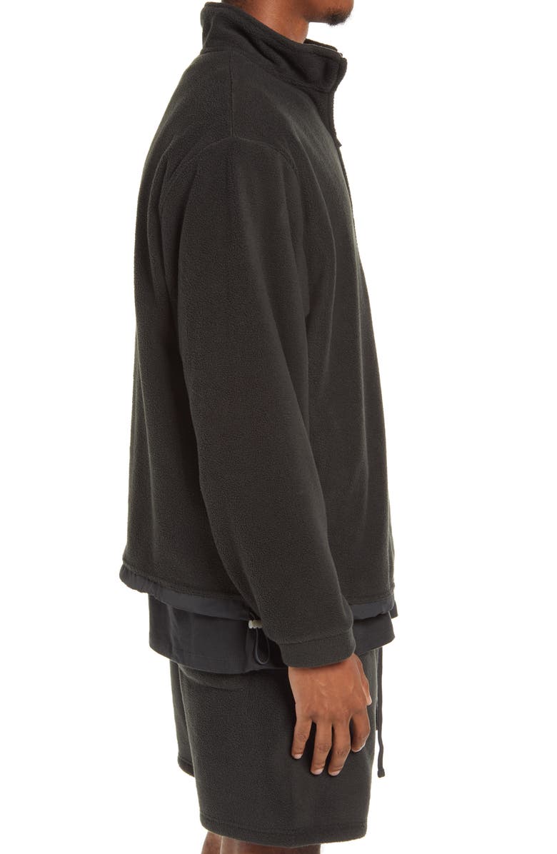 Fear of God Essentials Half Zip Fleece Pullover, Alternate, color, 