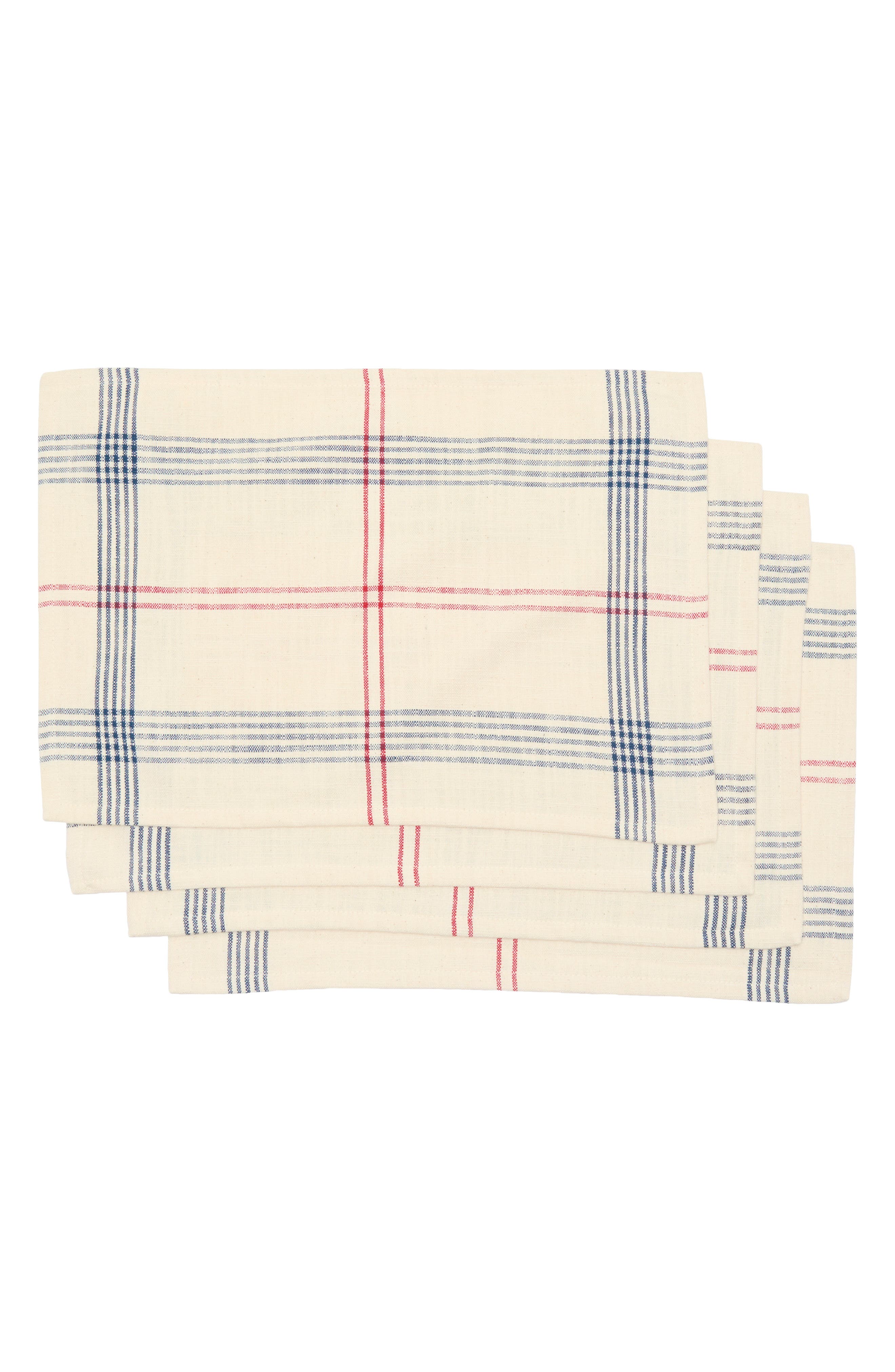 Vintage French Manon Set of 4 Organic Cotton Placemats