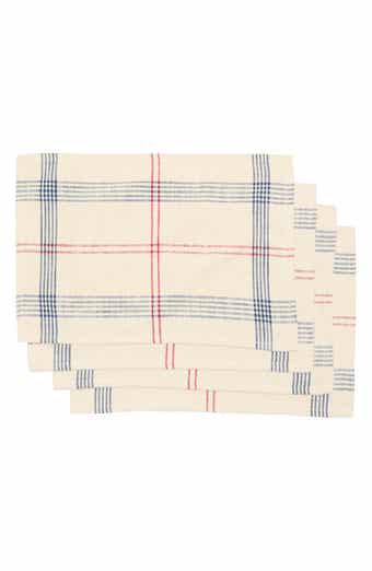 Vintage French Manon Set of 4 Organic Cotton Placemats