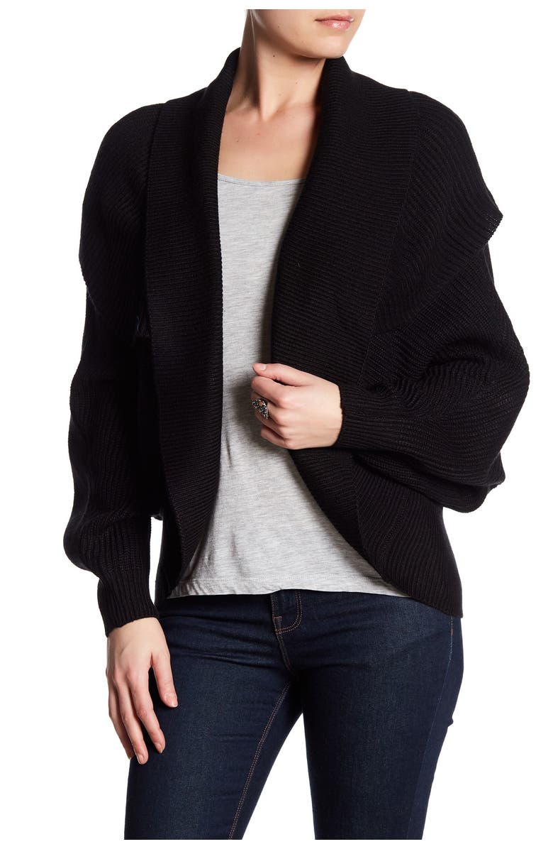 Vertigo Paris Rib Knit Cocoon Sweater, Alternate, color,