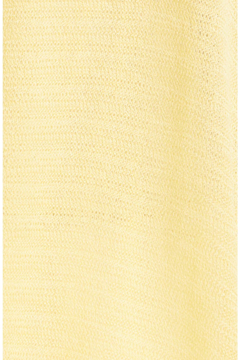 Zigzag Hooded Poncho, Alternate, color, YELLOW