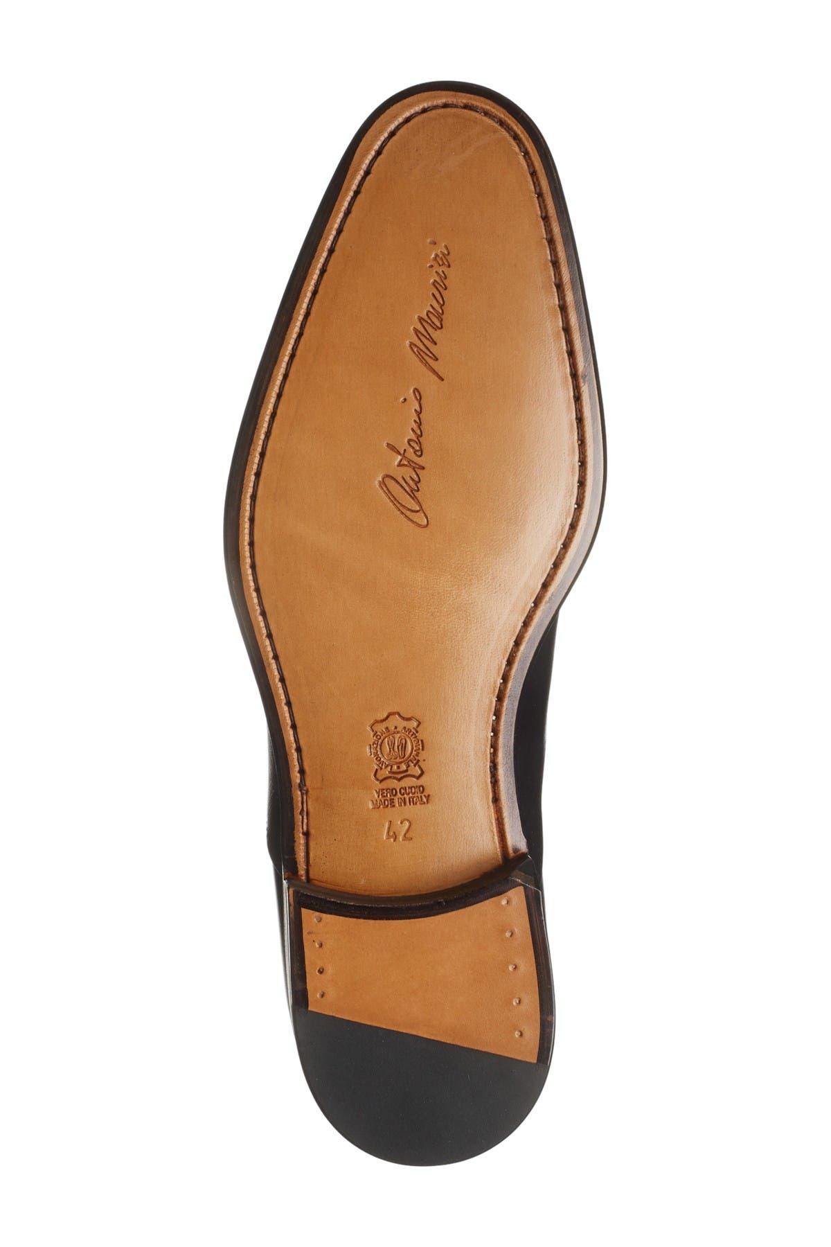 ANTONIO MAURIZI Leather Cap Toe Oxford, Alternate, color, 