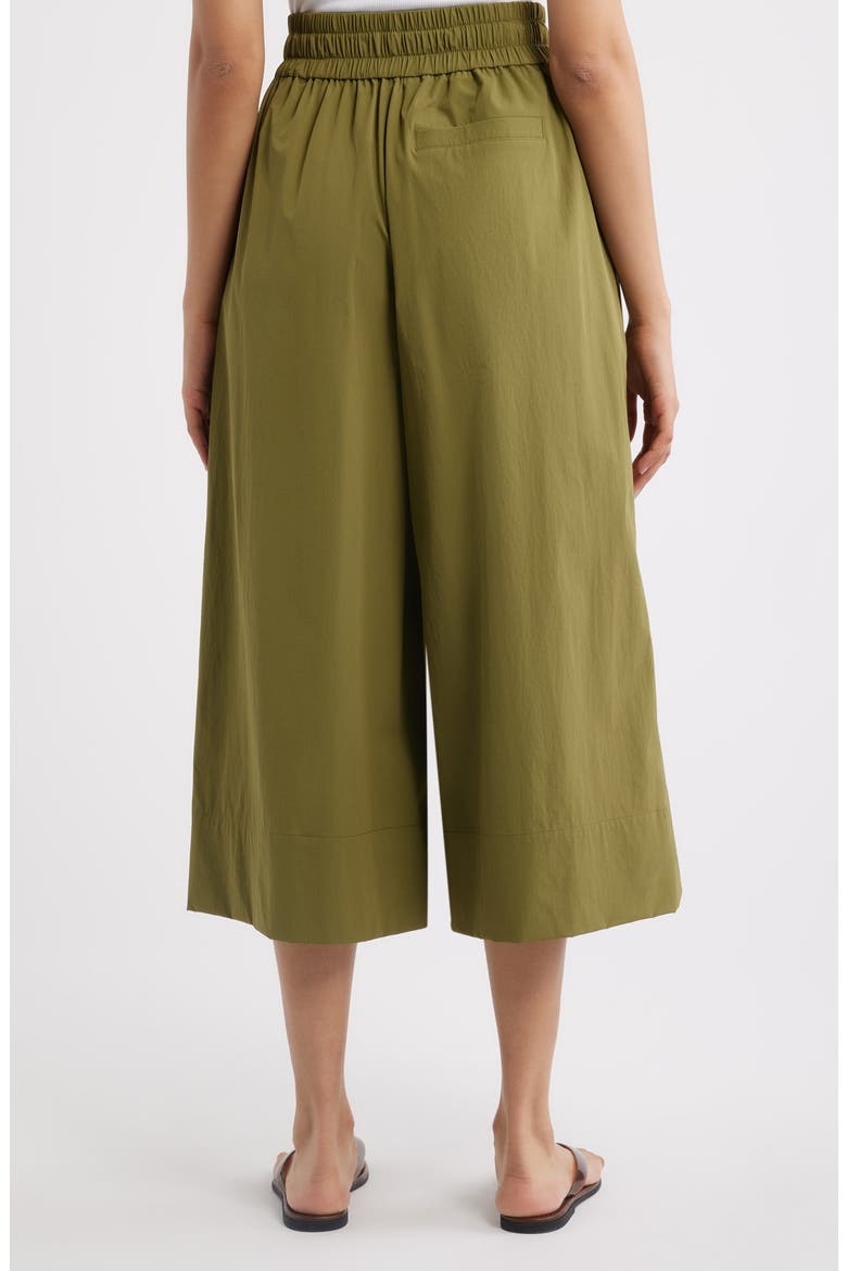 Wide Leg Culottes, Alternate, color, FIR GREEN