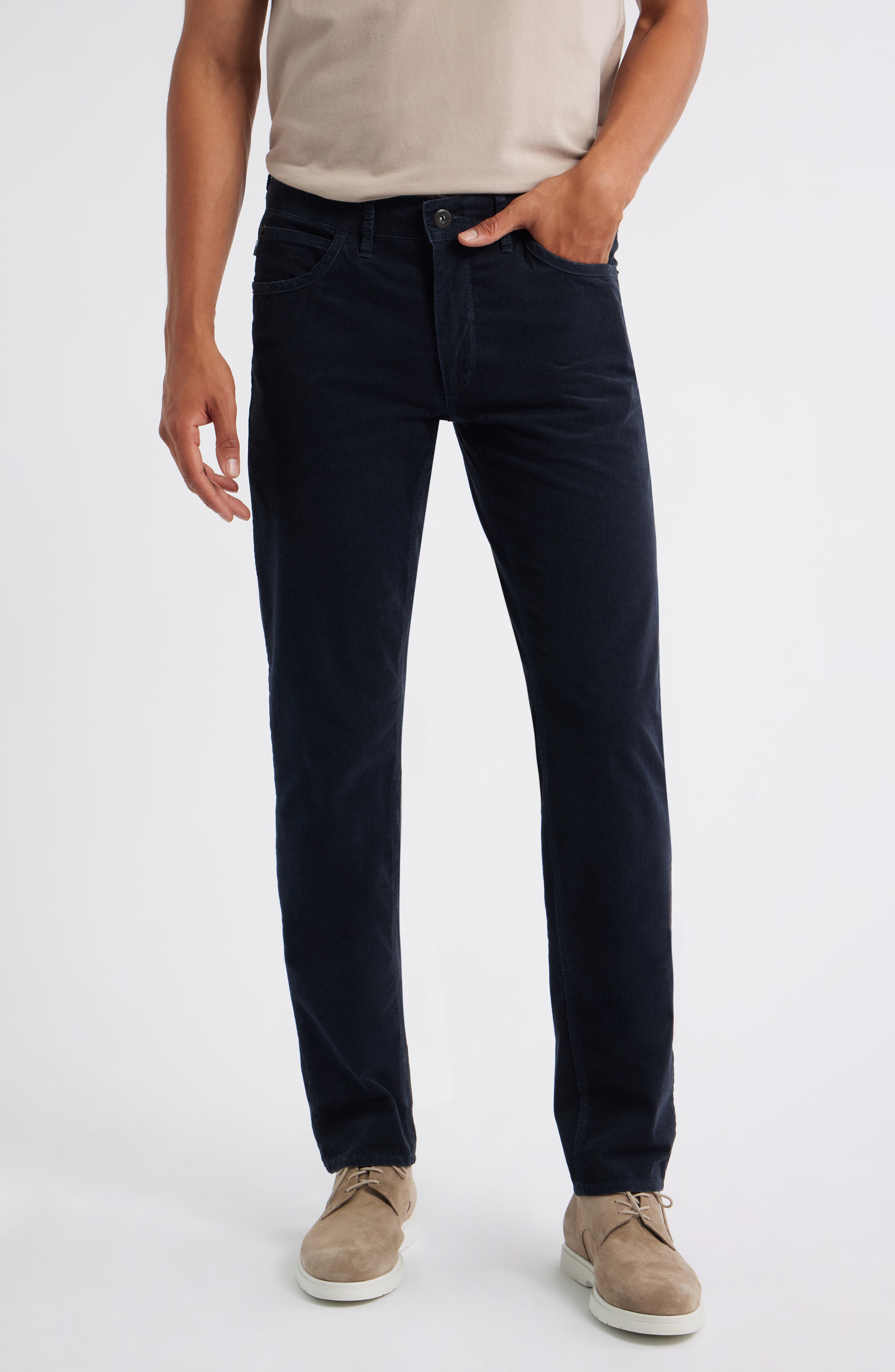 Brax Chuck Hi Flex Fancy Modern Fit Five-Pocket Pants in Universe 