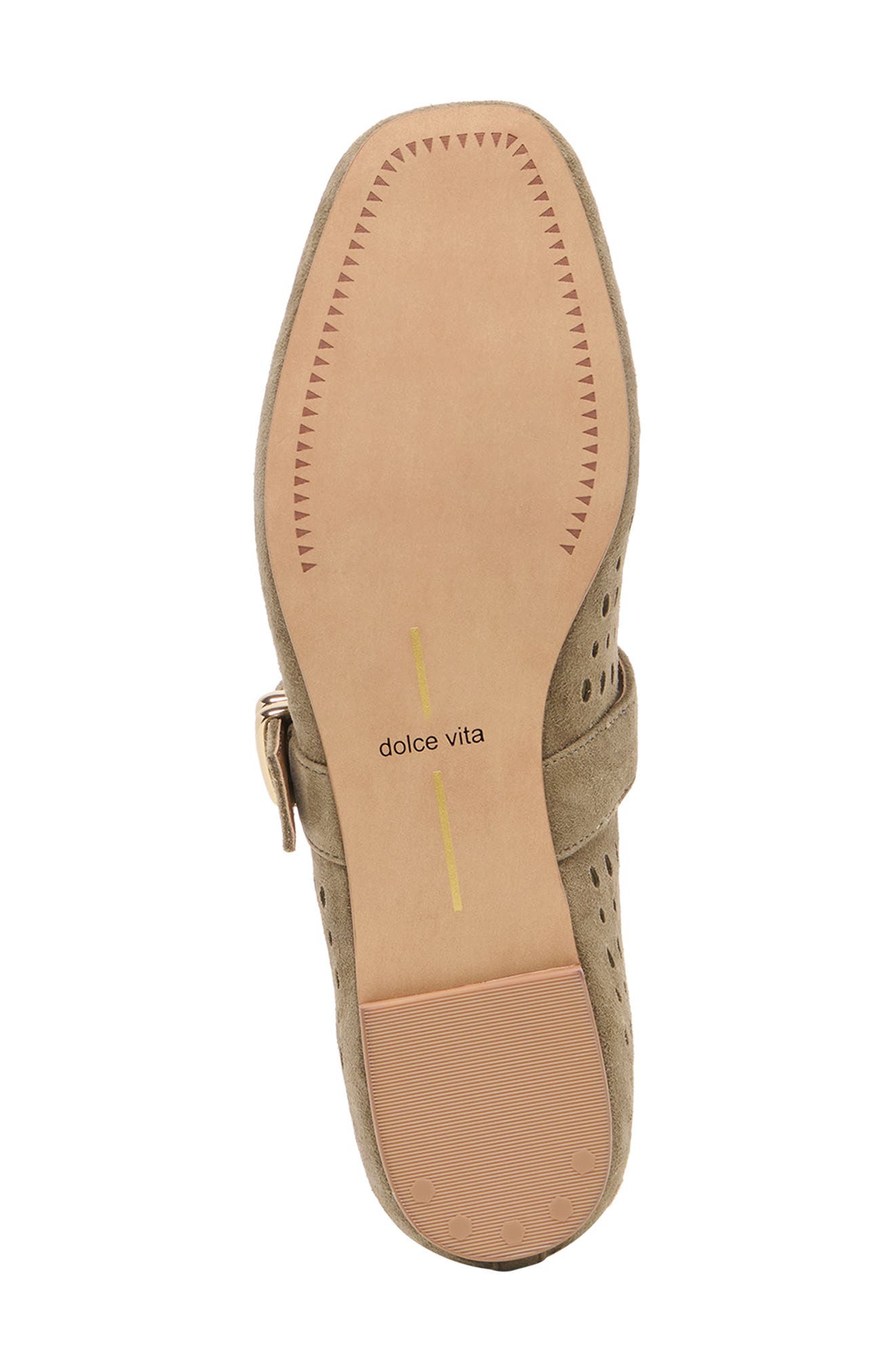 Mikela Mary Jane Flat, Alternate, color, OLIVE SUEDE