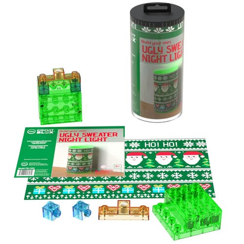 E-Blox Power Blox Byo, Holiday Night Light Ugly Sweater, Ages 5+ in Multicolored  product
