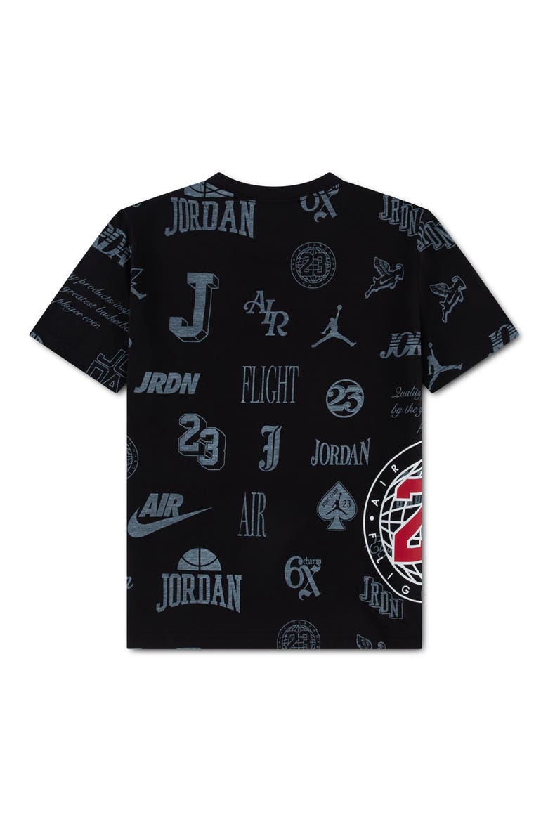 Kids' Rookie Season Short Sleeve T-Shirt, Alternate, color, BLACK