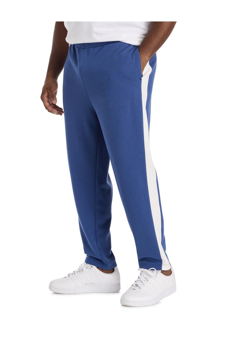 Big & Tall Striped Track Pants, Main, color, BLUE
