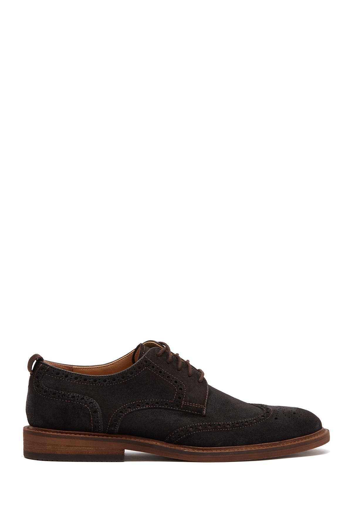 Warfield & Grand Davies Suede Wingtip Derby, Alternate, color, 