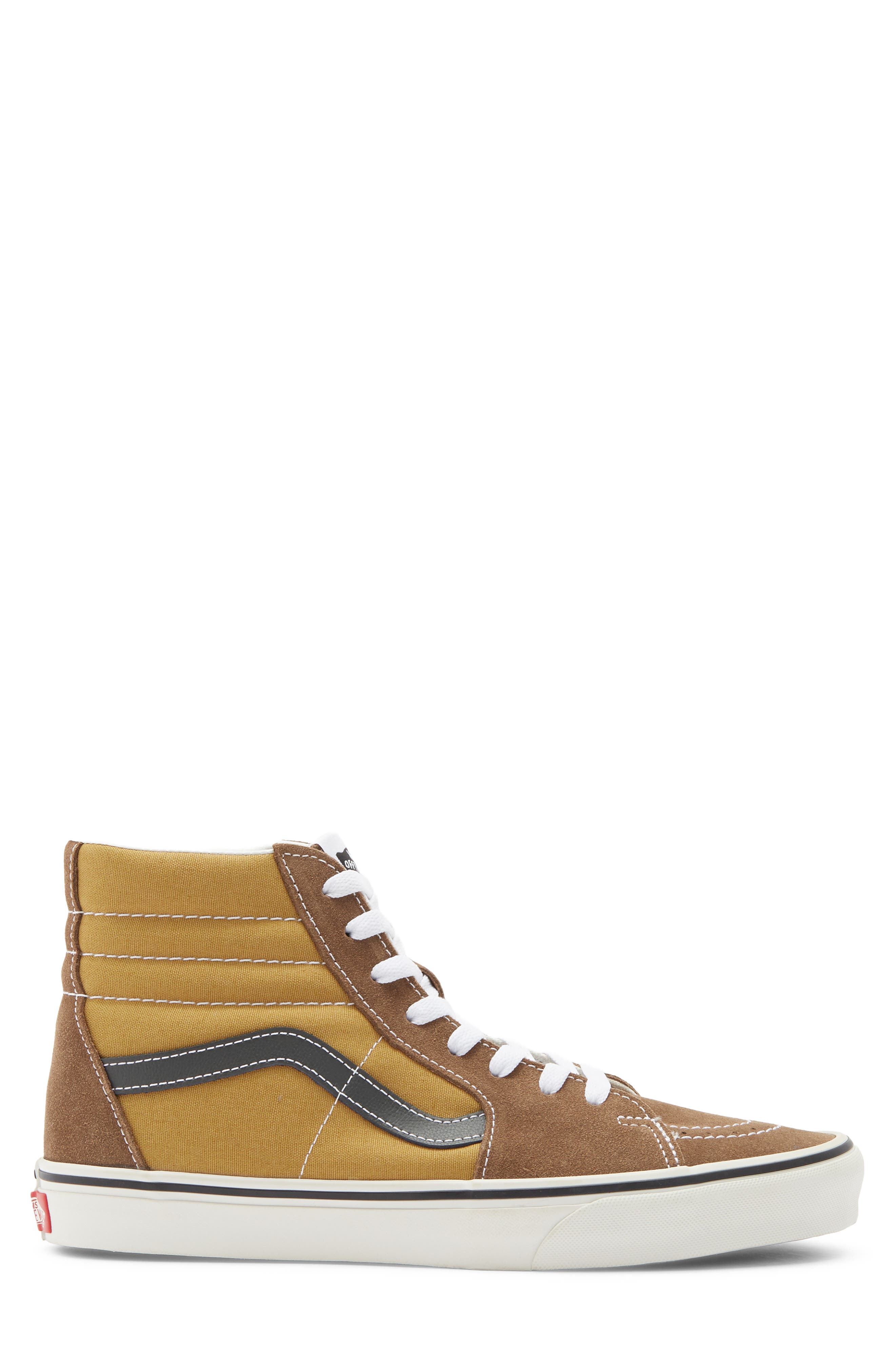 Sk8-Hi Sneaker, Alternate, color, BROWN/MULTI