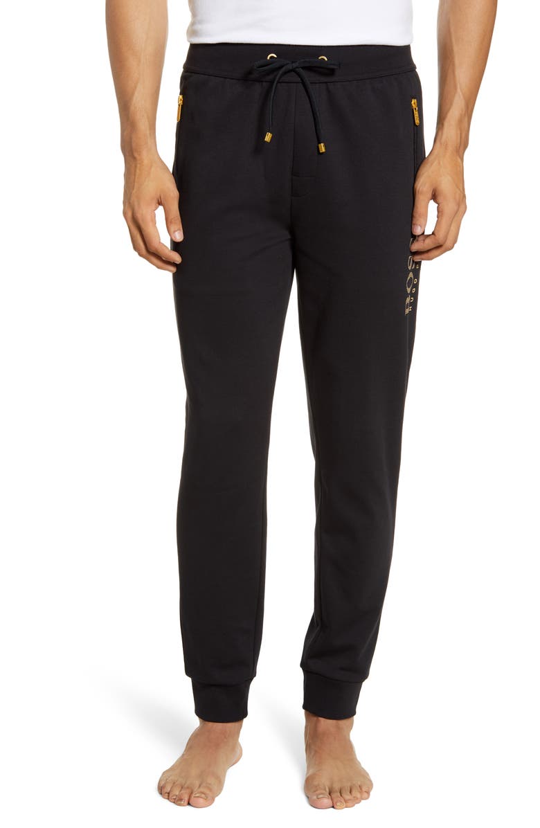 BOSS Cotton Blend Track Pants, Main, color,