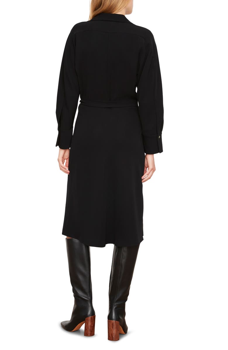 Vince Long Sleeve Shirtdress, Alternate, color, 