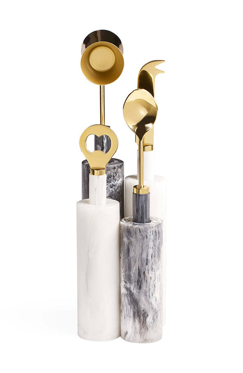 Jonathan Adler Como Barware Set, Main, color,